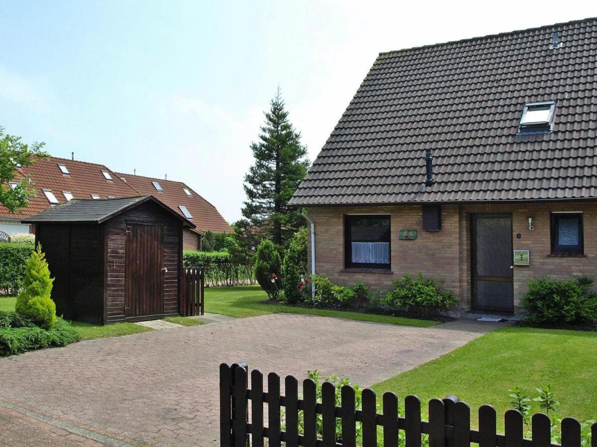 Ferienhaus Mit Grossem Garten In Neßmersiel Exterior foto
